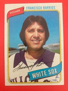1980 TOPPS #107 FRANCISCO BARRIOS CHICAGO WHITE SOX 033023 - Picture 1 of 2