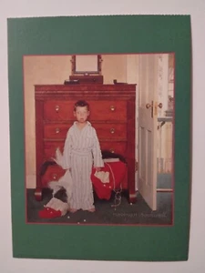 Cartolina d'epoca 1990 NORMAN ROCKWELL - LA SCOPERTA 1956 - Ecc. - Spedizione gratuita - Foto 1 di 2