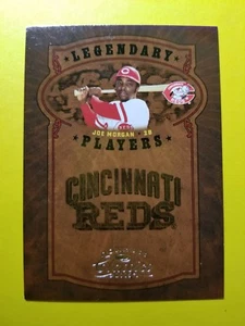 HOF JOE MORGAN * 418/800 * GIOCATORI LEGGENDARI #LP-21 REDS 2005 DONRUSS CLASSICS - Foto 1 di 3