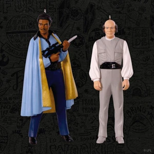 Hallmark LANDO CALRISSIAN AND LOBOT 2018 NYCC EXCLUSIVE Ornament Star Wars - Bild 1 von 3