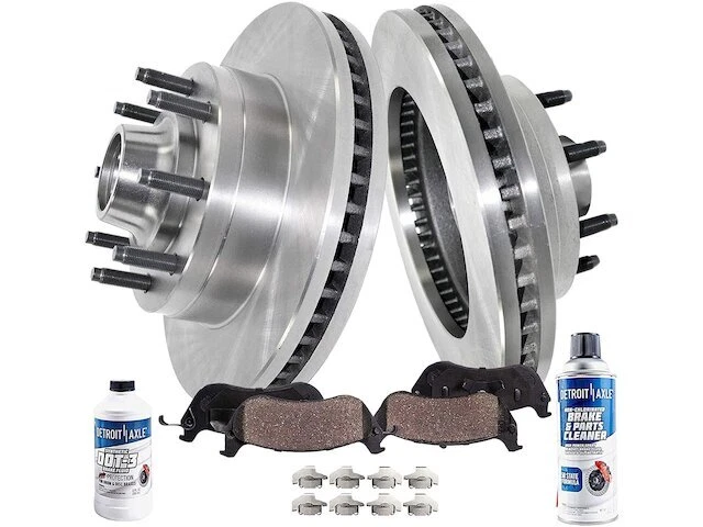 Front Brake Pad and Rotor Kit 57TSJD21 for E150 E350 Super Duty E250 E450 2011 - Image 1 of 1