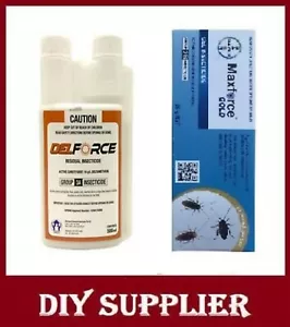 500ml DELFORCE & Max force Gold cockroach gel - Picture 1 of 1