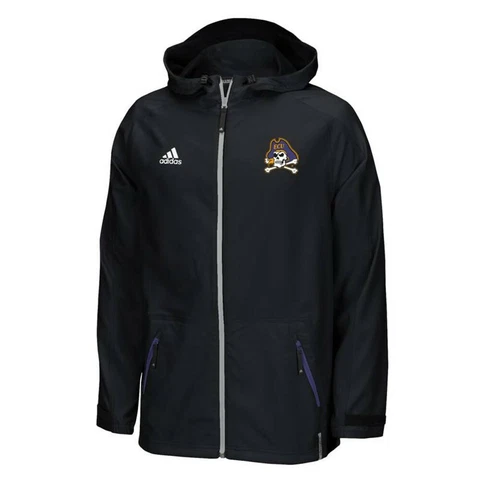 East Carolina Pirates NCAA Climalite Black Modern Varsity 2.0 Woven Jacket Cover
