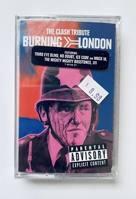 The Clash Tribute Burning London Cassette Tape 311 Rancid No Doubt Third Eye NOS - Image 1 of 3