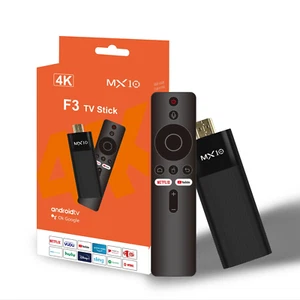 Fire Stick TV MX10-F3 wi-fi 6 Android 13 TV box 2.4/5g dual wifi 4k 2giga - Picture 1 of 6