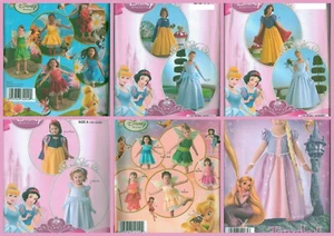 Disney Princess Costume Simplicity Sewing Pattern New You Pick - Picture 1 of 9