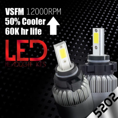 Farol de neblina XENTEC LED 6000K 5202 12086 H16 2007-2016 Chevrolet Silverado 2500 HD - Imagem 1 de 4