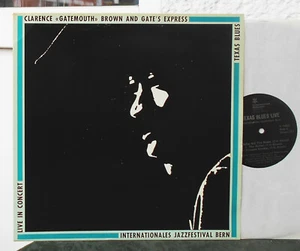 Clarence “Gatemouth” Brown – Texas Blues Live In Concert   1980   Switzerland LP - Bild 1 von 2