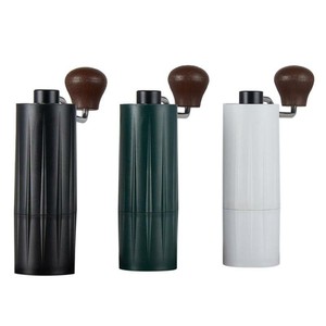 1 Piece Manual Coffee Grinders Stainless Steel Burr Handle Crank Mills 3 Colors