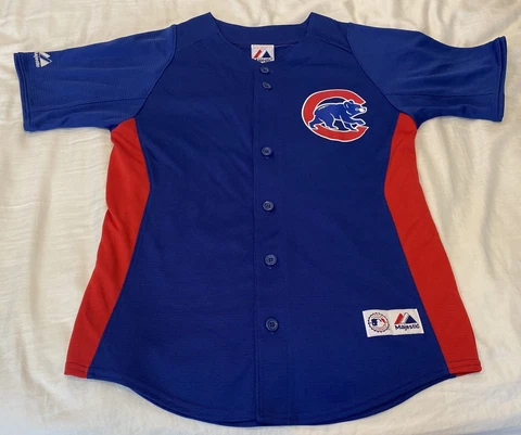 MLB Majestic Authentic Chicago Cubs Alfonso Soriano Baseball Jersey Size in scan Cover