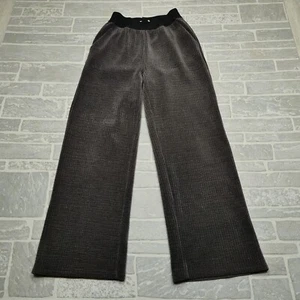 Avec Les Filles Wide Leg Corduroy Sweatpants Size Medium Polyester Leisure - Foto 1 di 11