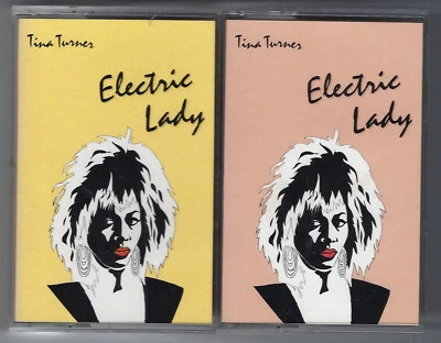 TWO CASSETTE SET - TINA TURNER - Electric Lady - complete both tapes - LIKE NEW - Image 1 of 2