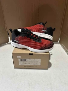 USED KR Strikeforce Aviator Black/Red Men's Bowling Shoes SIZE 7 (EBAY) - Picture 1 of 2