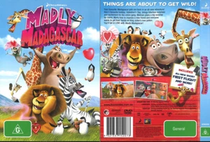 642 NEW SEALED DVD Region 4 MADLY MADGASCAR - Picture 1 of 1