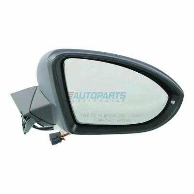 Espejo retrovisor eléctrico lateral derecho manual plegable térmico compatible con Volkswagen GTI Golf 2015-2021 Foto 1 de 4