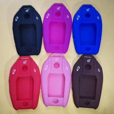 Funda protectora de silicona para llavero inteligente con control remoto Fit BMW Serie 7 730i i8  Foto 1 de 4