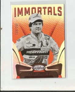 2018 Panini Certified TERRY LABONTE Immortals Red 130/199 - Picture 1 of 1