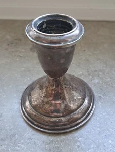 ⚜️ 925er Silber Kerzenständer Kerzenhalter Leuchter ⚜️ - Bild 1 von 8