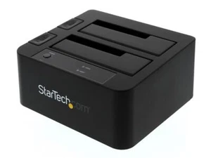 StarTech.com SDOCK2U33EB 2.5" & 3.5" Black SATA III Notebook Docking Station - Picture 1 of 4