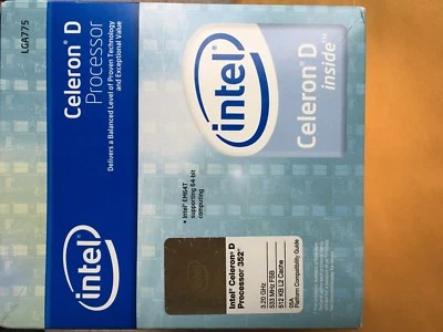 Intel Celeron D 352 3.2GHz (BX80552352) Processor LGA775 - Image 1 of 2
