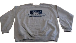 Camp Jaycee New Jersey XL grau Sweatshirt Made in USA - Bild 1 von 4