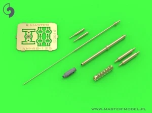 Cañón de pistola de cadena AM-48-125, AH-64 Apache- M230 (30 mm), tubo Pitot, maestro, 1:48 - Imagen 1 de 11