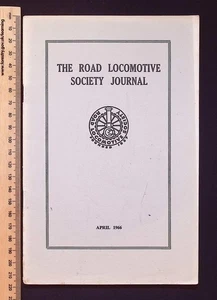 The Road Locomotive Society Journal : April 1966, Number 2 Volume 19 - Foto 1 di 8
