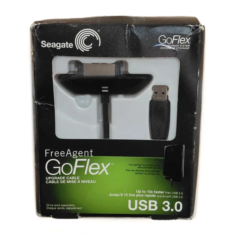 FreeAgent GoFlex Adapter converts SATA to USB 3.0 + NEW Genuine Cable, SEAGATE - Image 1 of 2