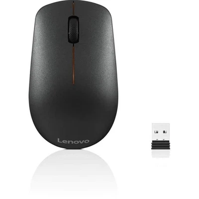 Mouse inalámbrico Lenovo 400, negro Foto 1 de 4