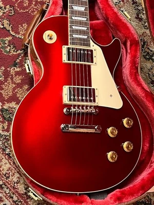 Gibson 全新 Les Paul Standard 50s Sparkling Burgundy #222730034 4.58kg 航运 I — 第 1/4 张图片
