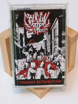 Crucial RIP - Violent Retribution Cassette - Hand Numbered - Image 1 of 4