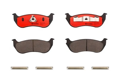 Brembo Rear Ceramic Brake Pads Fits 2003-2005 Jeep Wrangler TJ 4 Piece P37013N - Image 1 of 2
