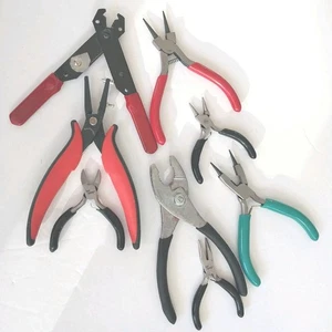 Set of 8 Pliers Bead Tools Wire Cutters Jewelry  - Bild 1 von 5