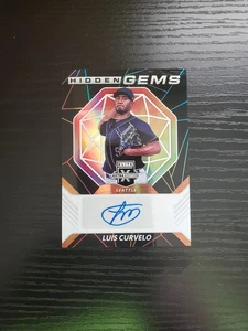 Luis Curvelo - 2021 Panini Elite Extra Edition Autograph - HIDDEN GEMS AUTO - Picture 1 of 2