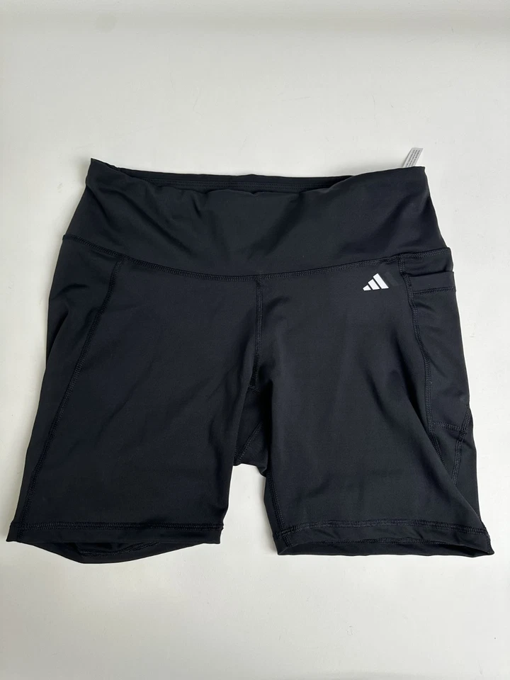 Adidas AEROREADY Optime 7 inch Training Legging Shorts Black - Size 3x