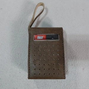 Vintage Arvin 10 Transistor Radio 68R38 Beige Portable AM Hong Kong Case Works - Picture 1 of 10