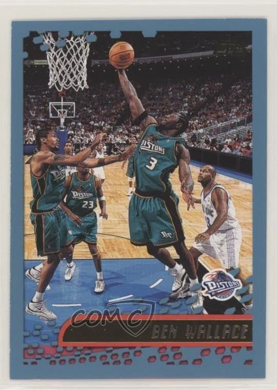 2001-02 Topps Ben Wallace #73 HOF - Image 1 of 2