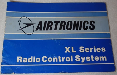 Airtronics XL Series Radio Control System Vintage Original Instruction Manual - Image 1 of 4