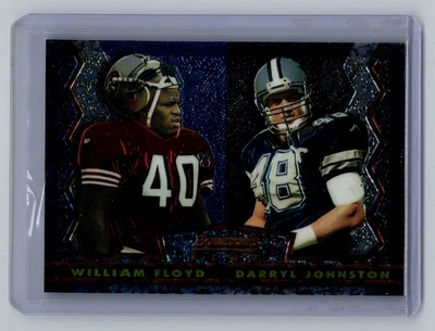 William Floyd / Daryl Johnston 1994 Stadium Club #20 Bowman's Best Members Only - Image 1 of 2