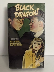 Black Dragons 1942 Film B&W VHS 1991 - New Sealed - Imagen 1 de 6