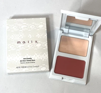 Mally Get Cheeky All Over Cheek Glow - Pretty in Pink - Full Size -New in Box - Image 1 of 4