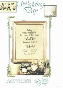 Sue Hillis Hochzeitstag X-Stitch Tabelle & 3 Charms - Bild 1 von 1