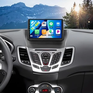 9" Touch Stereo with Wireless Carplay & Android Auto for 2009-2014 Ford Fiesta - Picture 1 of 9