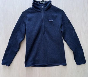 PATAGONIA BETTER SWEATER Women’s 1/2 ZIP Blue Size MEDIUM - Picture 1 of 7