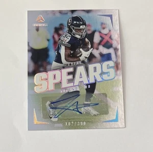 2024 Panini Luminance #73 Tyjae Spears Autograph # 102/ 300 Tennessee Titans 🏈 - Picture 1 of 2