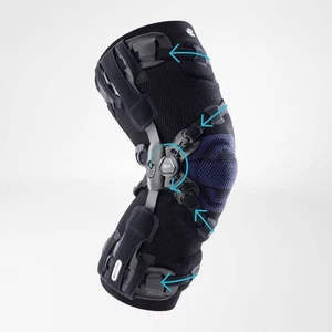Bauerfeind GenuTrain OA Size 3 Knee Brace Support  ACL Right Medial Left Lateral - Picture 1 of 22