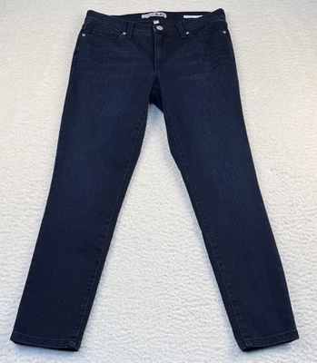 Code Bleu Soho Skinny Ankle Length Dark Blue Jeans Mid Rise Size 6P - Image 1 of 4