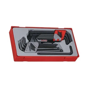 Teng TTHT28 28 Piece Metric/SAE Ball Point Hex and Torx Allen Key Wrench Set - Picture 1 of 2