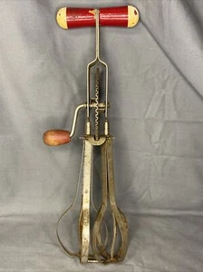 Vintage Ekco Handmixer mit rotem Griff - Bild 1 von 5
