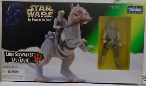 Star Wars Power Of The Force Luke Skywalker Hoth Gear & Tauntaun Beast POTF